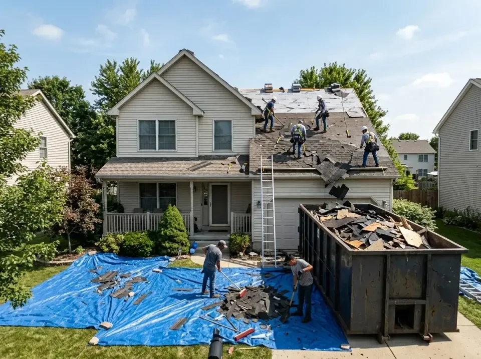 roof-replacement-debris-remova-004 — frequently asked questions, Cheapest Dumpster Rentals in Mason City, IL